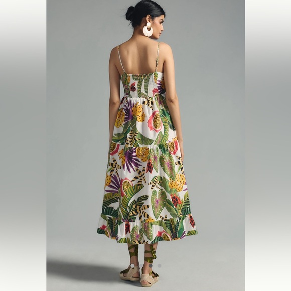 Farm Rio Striped Forest Dress - Picture 4 of 6